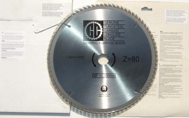 PIŁA Z WIDIĄ DO DREWNA 300 30 ZĘBY 80 40 24 230 25 FV WĘGLIK