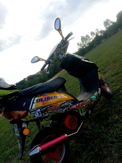 Kingway Coliber 4t 80cm skuter Tuning