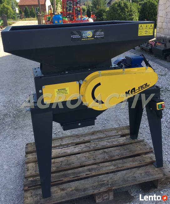 Zgniatacz Gniotownik Walcowy do Ziarna TRANSPORT