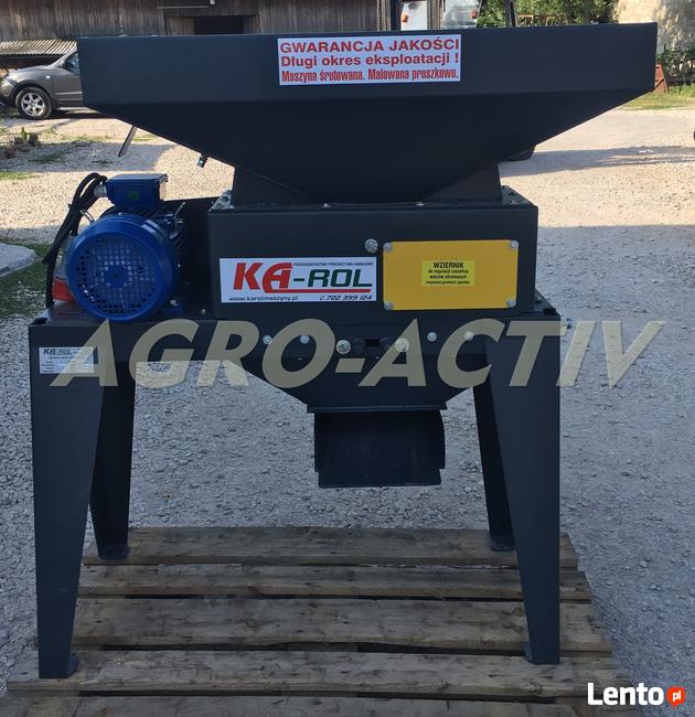 Zgniatacz Gniotownik Walcowy do Ziarna TRANSPORT