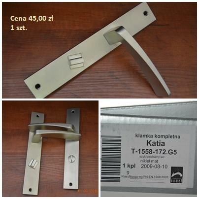 Klamki Delfin, Fuksja, Katia