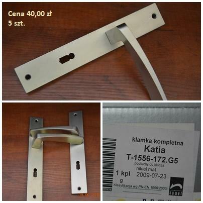 Klamki Delfin, Fuksja, Katia