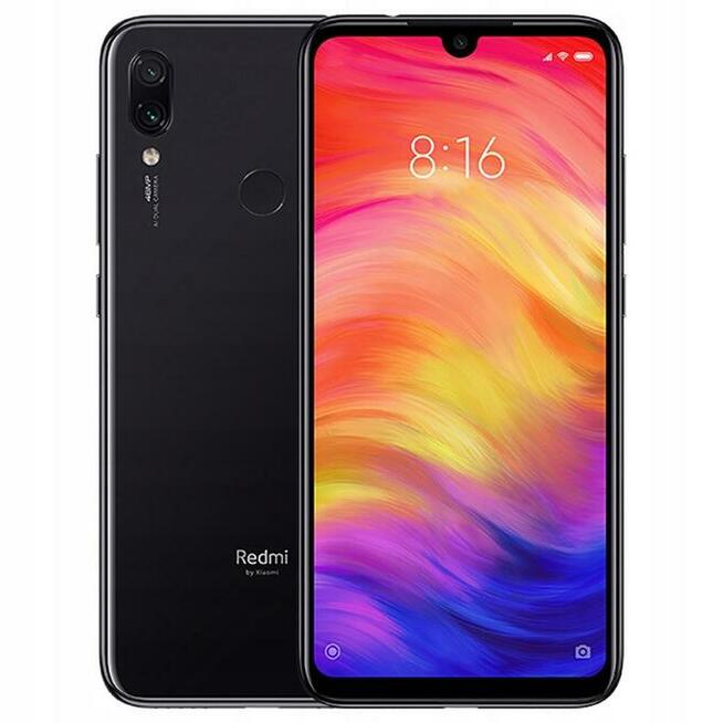 Xiaomi Redmi Note 7 EU 4+64GB Dual Sim Czarny