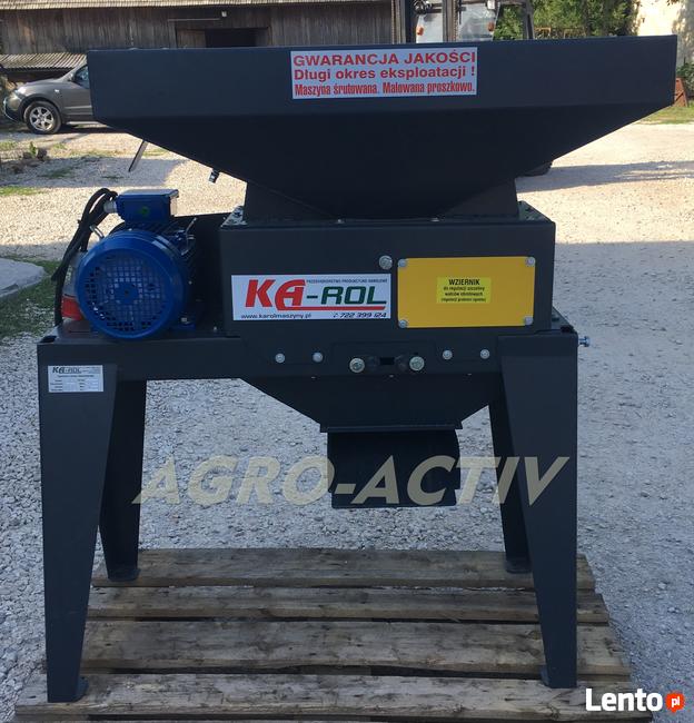 Zgniatacz Gniotownik Walcowy do Ziarna TRANSPORT