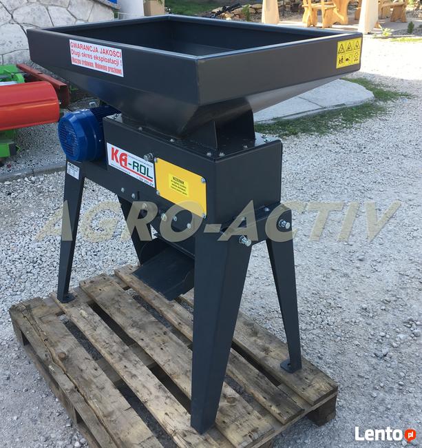 Zgniatacz Gniotownik Walcowy do Ziarna TRANSPORT