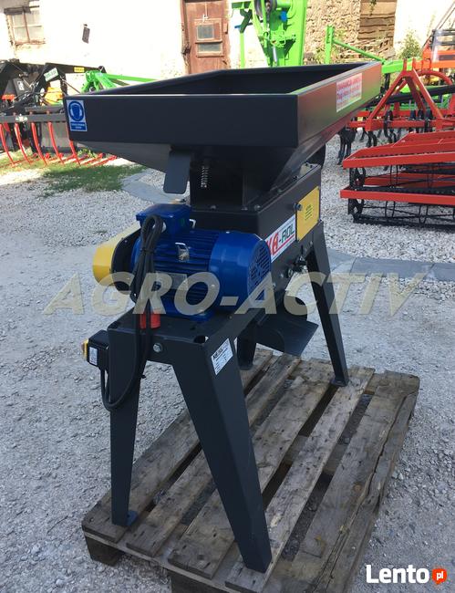 Zgniatacz Gniotownik Walcowy do Ziarna TRANSPORT