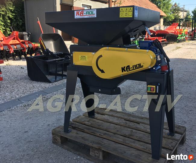 Zgniatacz Gniotownik Walcowy do Ziarna TRANSPORT