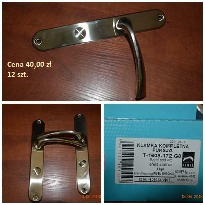 Klamki Delfin, Fuksja, Katia