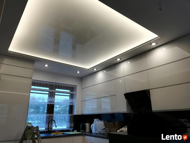Gładki Prosty Sufit - Sufity Napinane Wykończenia Wnętrz