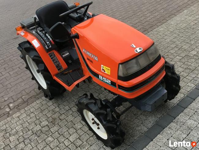Traktor Mini Ciągnik Kubota B52 4x4, 15 KM, manual, idealny,