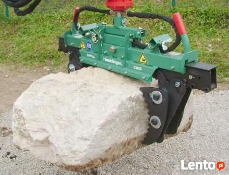 Hydrauliczny chwytak do krawężników