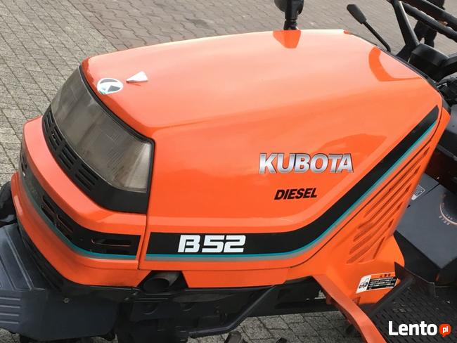Traktor Mini Ciągnik Kubota B52 4x4, 15 KM, manual, idealny,
