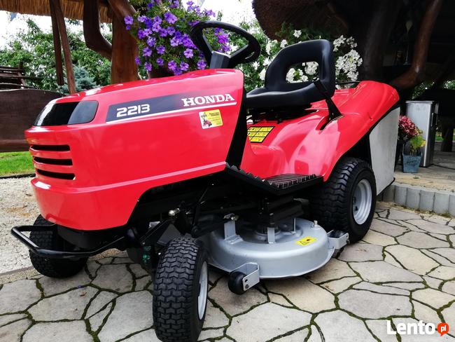 Kosiarka samojezdna traktorek ogrodowy Honda 2213 + Przycisk
