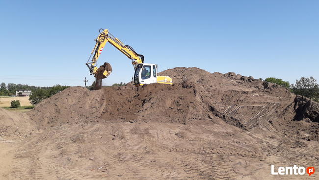 MO Ziemia ogrodowa pod trawnik z rolki PRZESIEWANA TRANSPORT