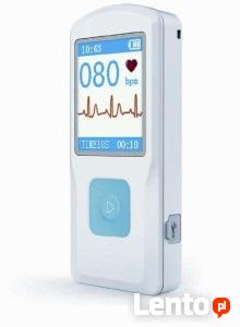 Przenośny MONITOR APARAT EKG polskie menu software
