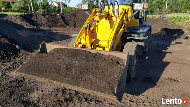 MO Ziemia ogrodowa pod trawnik z rolki PRZESIEWANA TRANSPORT