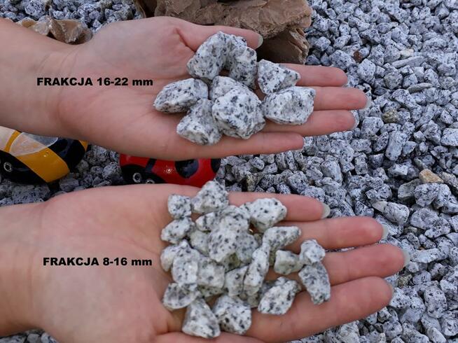 Grys Granitowy Kamień do Ogrodu Żwir 1 TONA ŚLĄSK