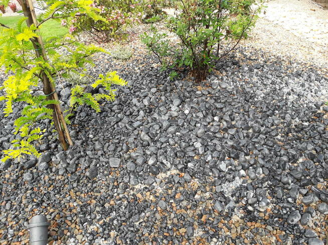 Otoczak Nero Ebano Czarny Kamień do Ogrodu Worek big-bag