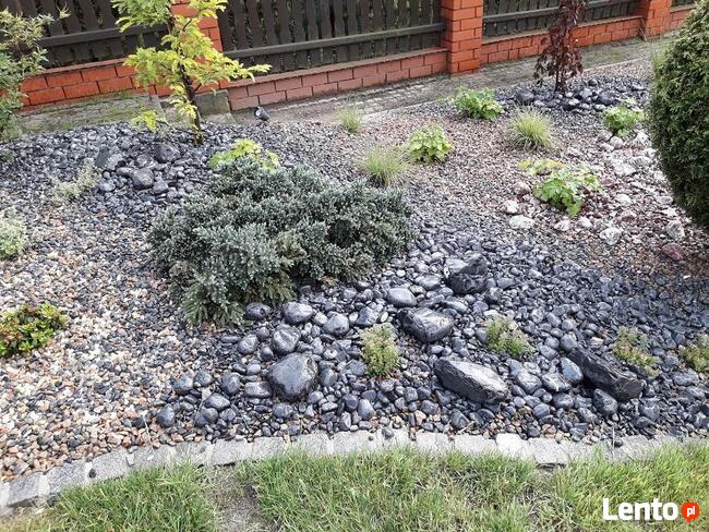 Otoczak Nero Ebano Czarny Kamień do Ogrodu Worek big-bag