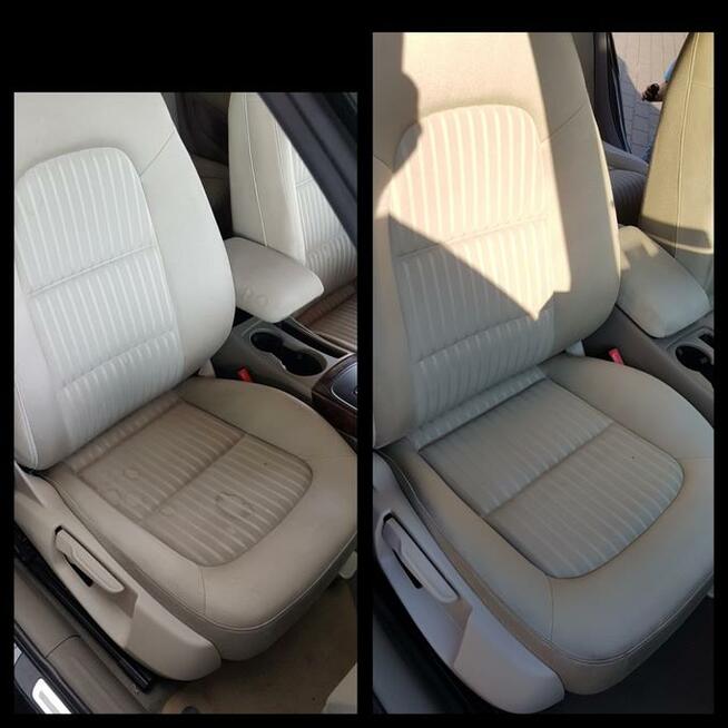 Pranie tapicerki. przygotowanie do sprzedaży.Polerowanie.