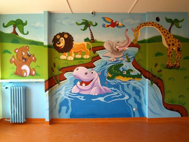 Artystyczne malowanie ścian