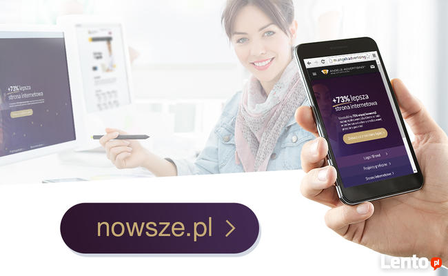Zamów mobilną stronę internetową na telefony! | Responsywną