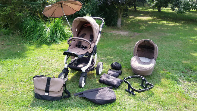 Wózek Teutonia Cosmo 3 w 1 komplet spacerówa, gondola,fotelik
