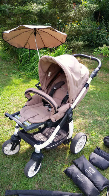 Wózek Teutonia Cosmo 3 w 1 komplet spacerówa, gondola,fotelik