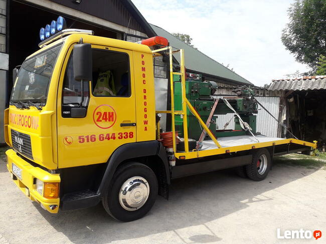 Pomoc drogowa Transport Maszyn do 16 ton Laweta Ti Holowanie