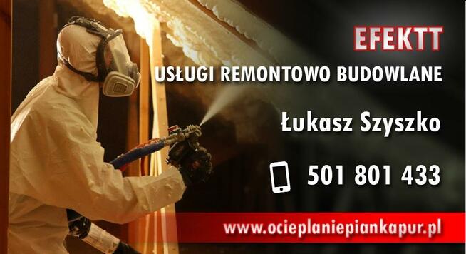 Ocieplanie pianą PUR, pianka pur, Tłuszcz