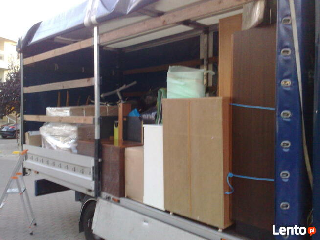 PRZEPROWADZKI-TRANSPORT TOWARÓW -MAGAZYNOWANIE MEBLI AGD RTV