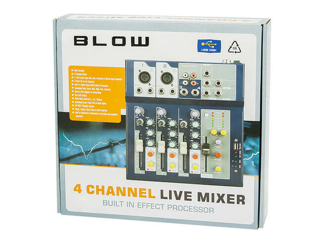 Mikser PRMX 4 BLOW 4 kanały