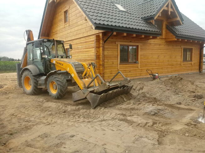 Usługi-Koparka Ładowarka Gniezno cat koparka wynajem