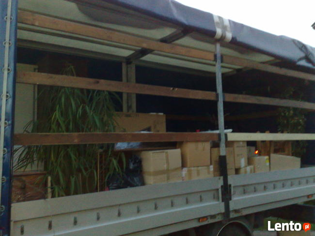 PRZEPROWADZKI-TRANSPORT TOWARÓW -MAGAZYNOWANIE MEBLI AGD RTV