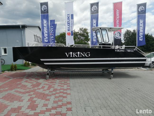 Wędkarska łódź aluminiowa Viking 750 LC