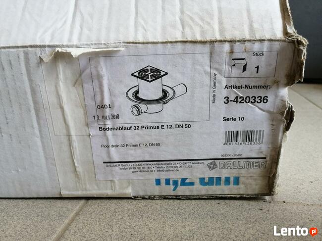 WPUST PODŁOGOWY 32 PRIMUS E 12 POZIOMY DN 50