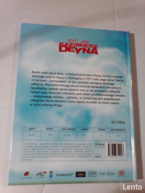 Byc jak Kazimierz Deyna - film DVD - polski.