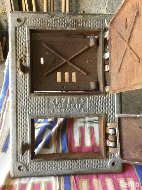 Drzwiczki żeliwne do pieca kaflowego