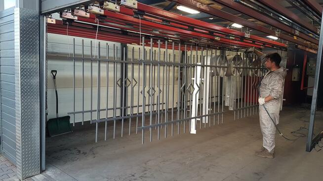 Proszkowe lakierowanie przemysłowe