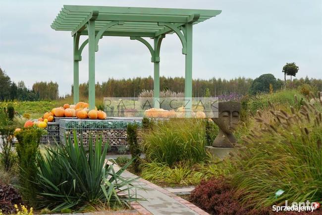 Meble ogrodowe stół ławka taboret gabiony