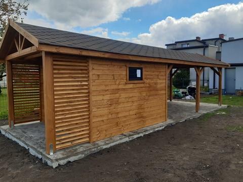 Drewniane altany wiaty domki letniskowe na zamówienie