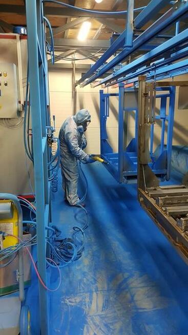 Proszkowe lakierowanie przemysłowe