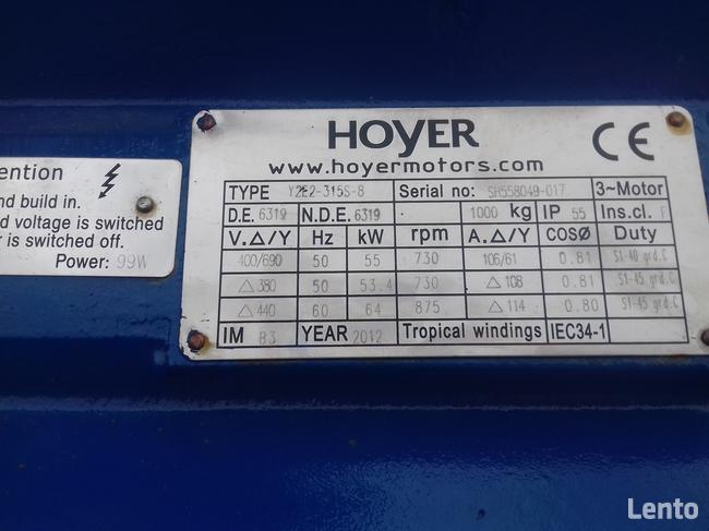 Silnik elektryczny 55kW 730obr.