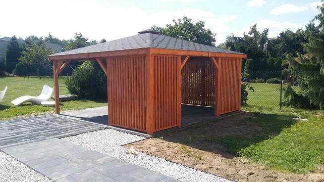 Drewniane altany wiaty domki letniskowe na zamówienie