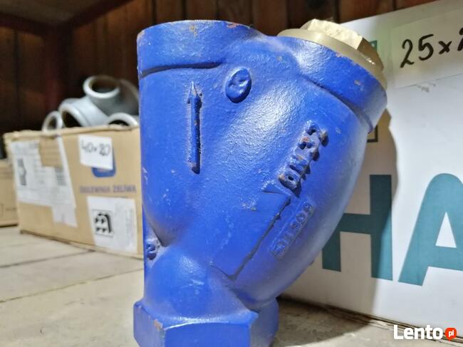 FILTR OSADNIKOWY SKOŚNY DN32 ZETKAMA F-600; F-100