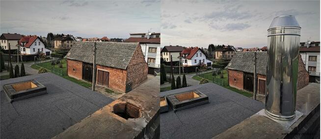 Frezowanie kominów wkłady FIRMA PRZYBYŁA