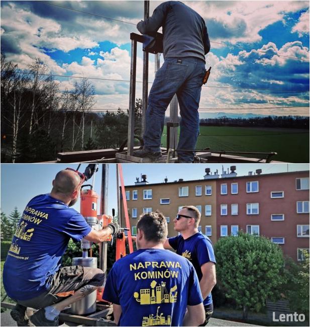 Frezowanie kominów powiększanie wkłady kominowe szlamowanie