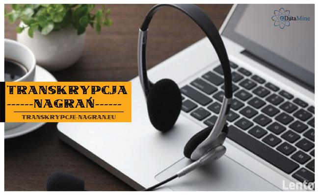 Transkrypcja nagrań. wysoka jakość, niskie ceny!