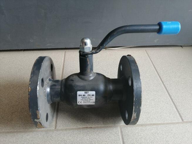 ZAWÓR KULOWY DZT DN40 PN40 KOŁNIERZOWY BROEN