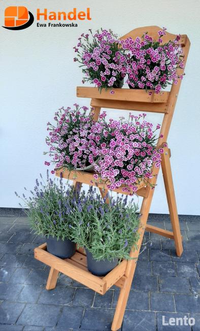 Meble ogrodowe składane drewniane stół krzesła ławka